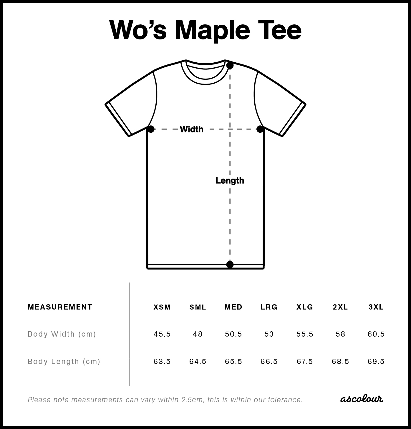 AS Colour Maple Tee womans