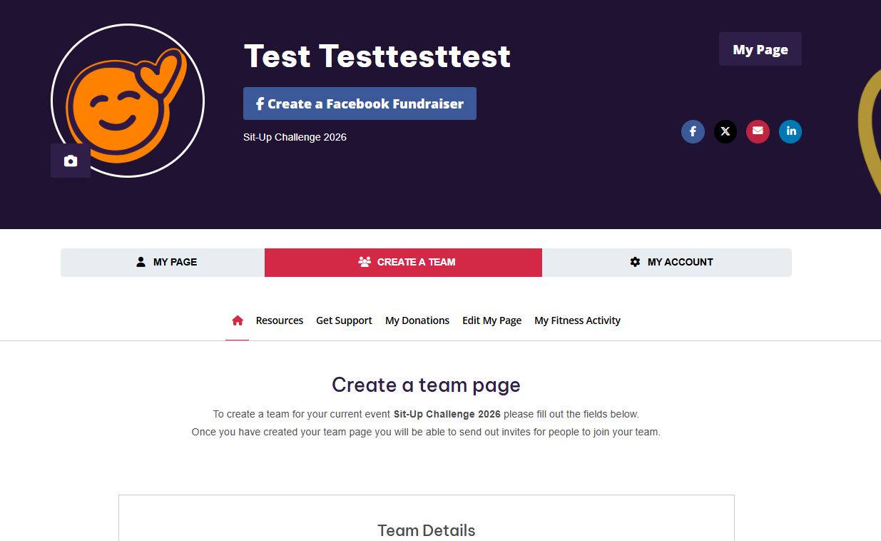 How to Sign Up to the Sit Up Challenge