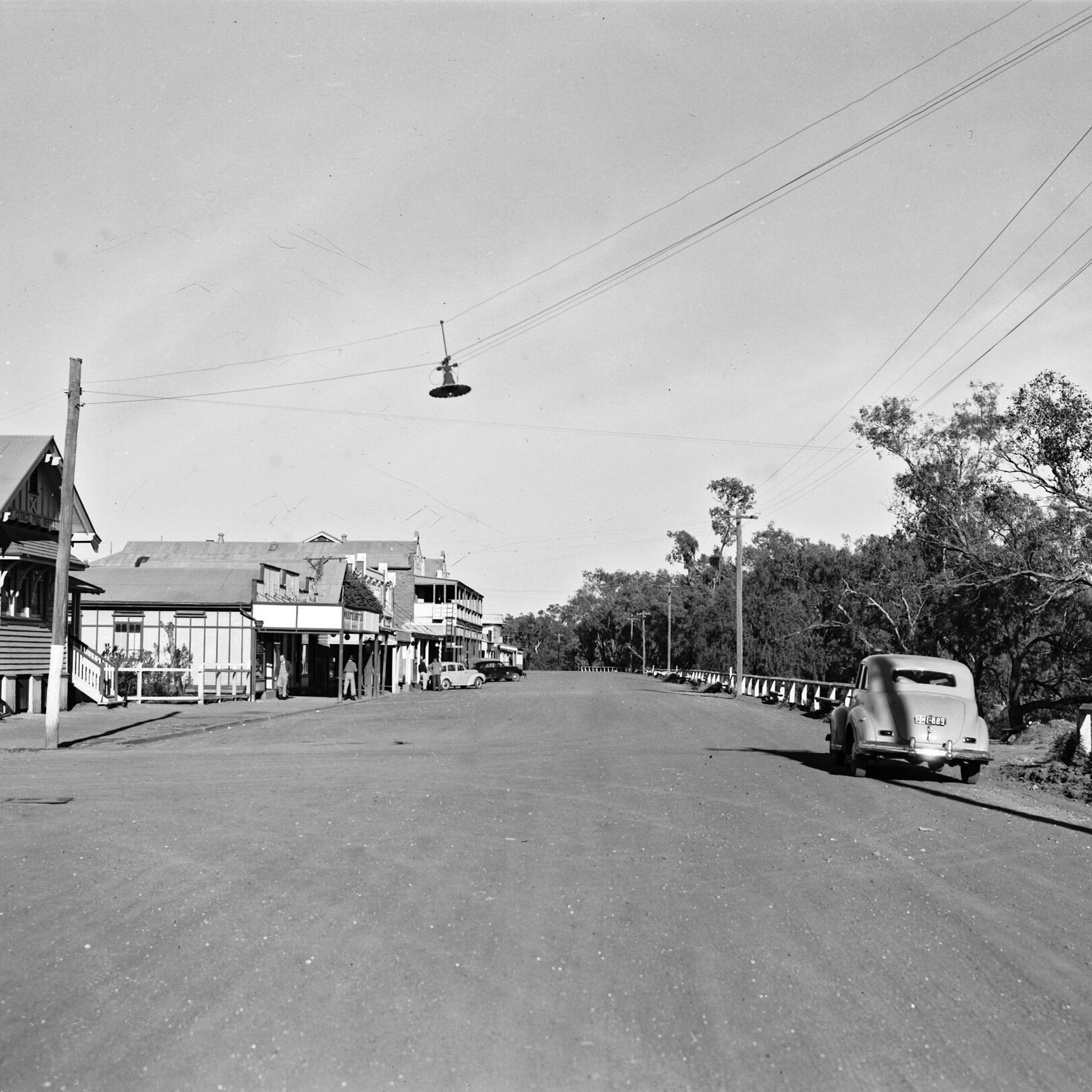 Main Street of St George, circa 1952